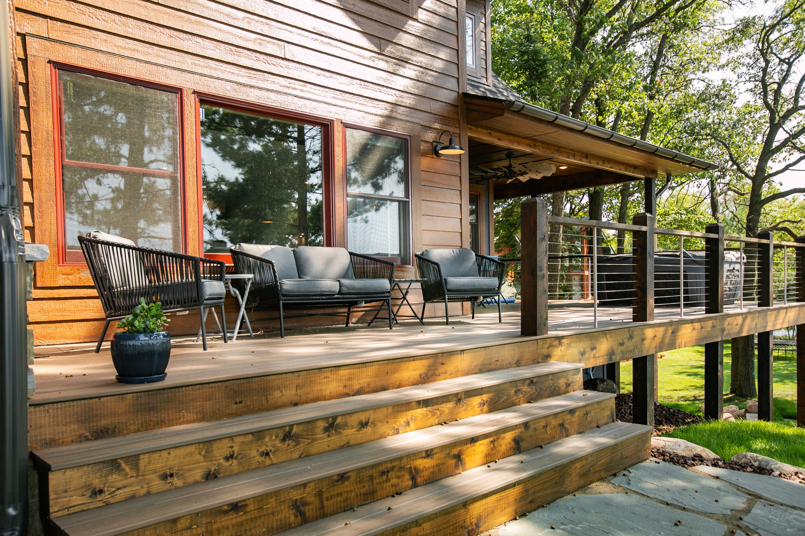 modern cabin