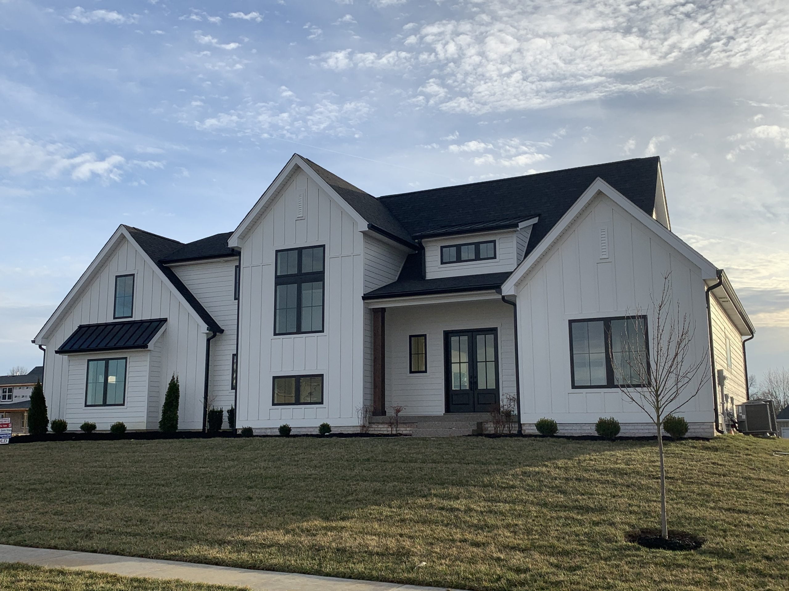 white modern farmhouse