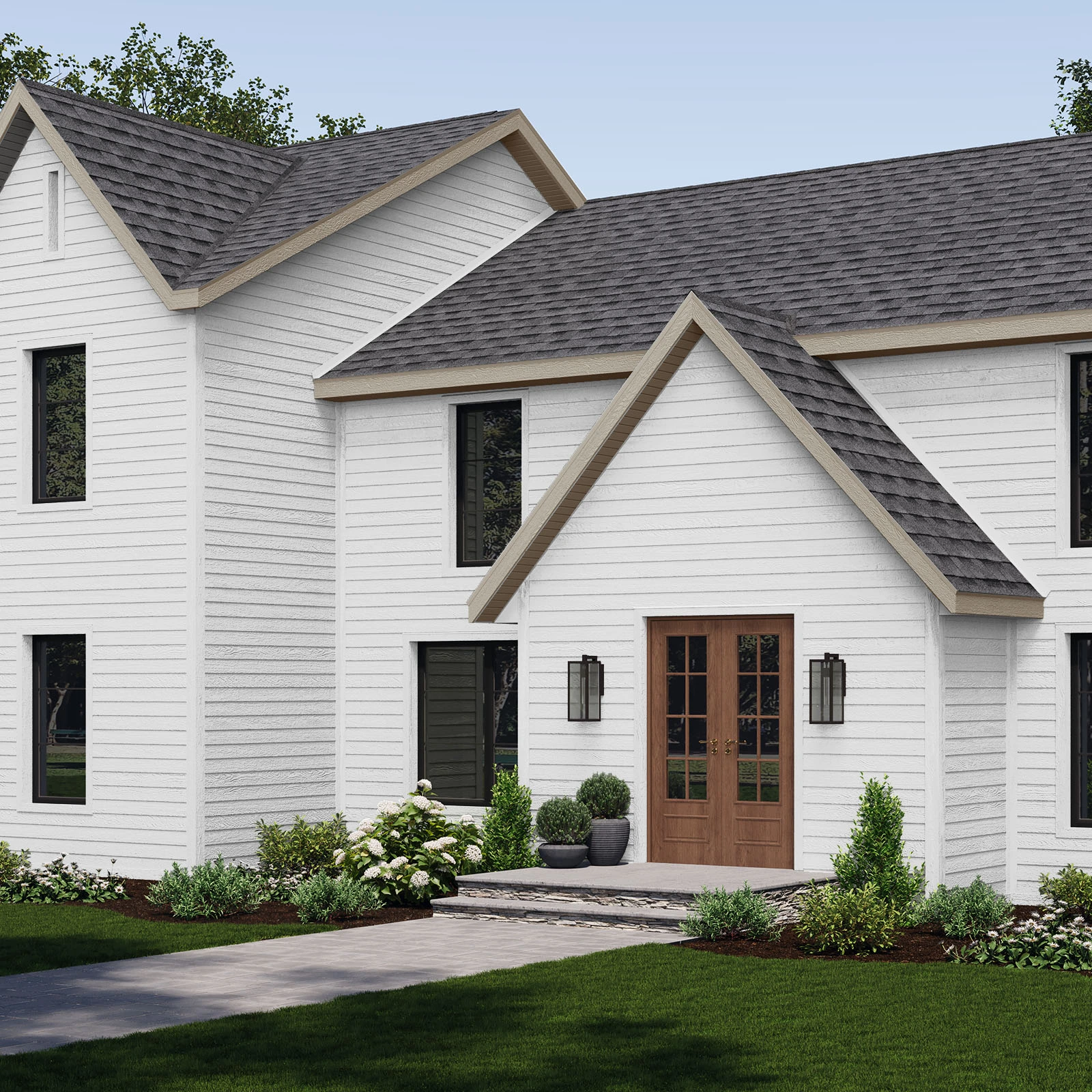 ハーディ ホワイトルースターデカンター Lap Siding | Durable Engineered Wood Panels | Diamond Kote® Siding