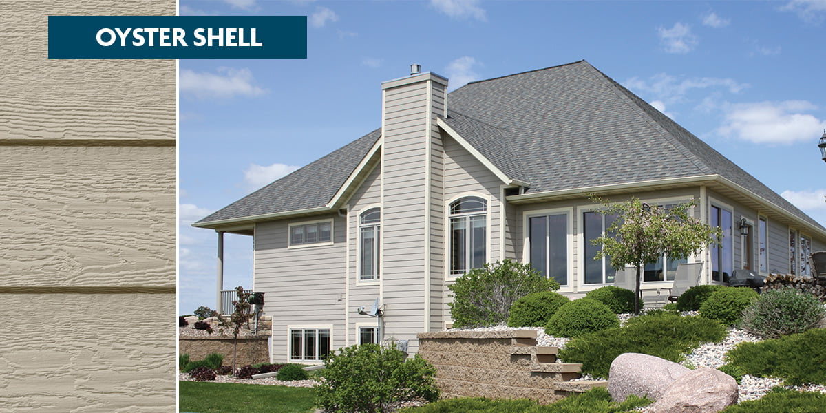 Shell Siding. Sign Popular Siding Colors for Exteriors | Lap, Vertical & Shake | Diamond ...